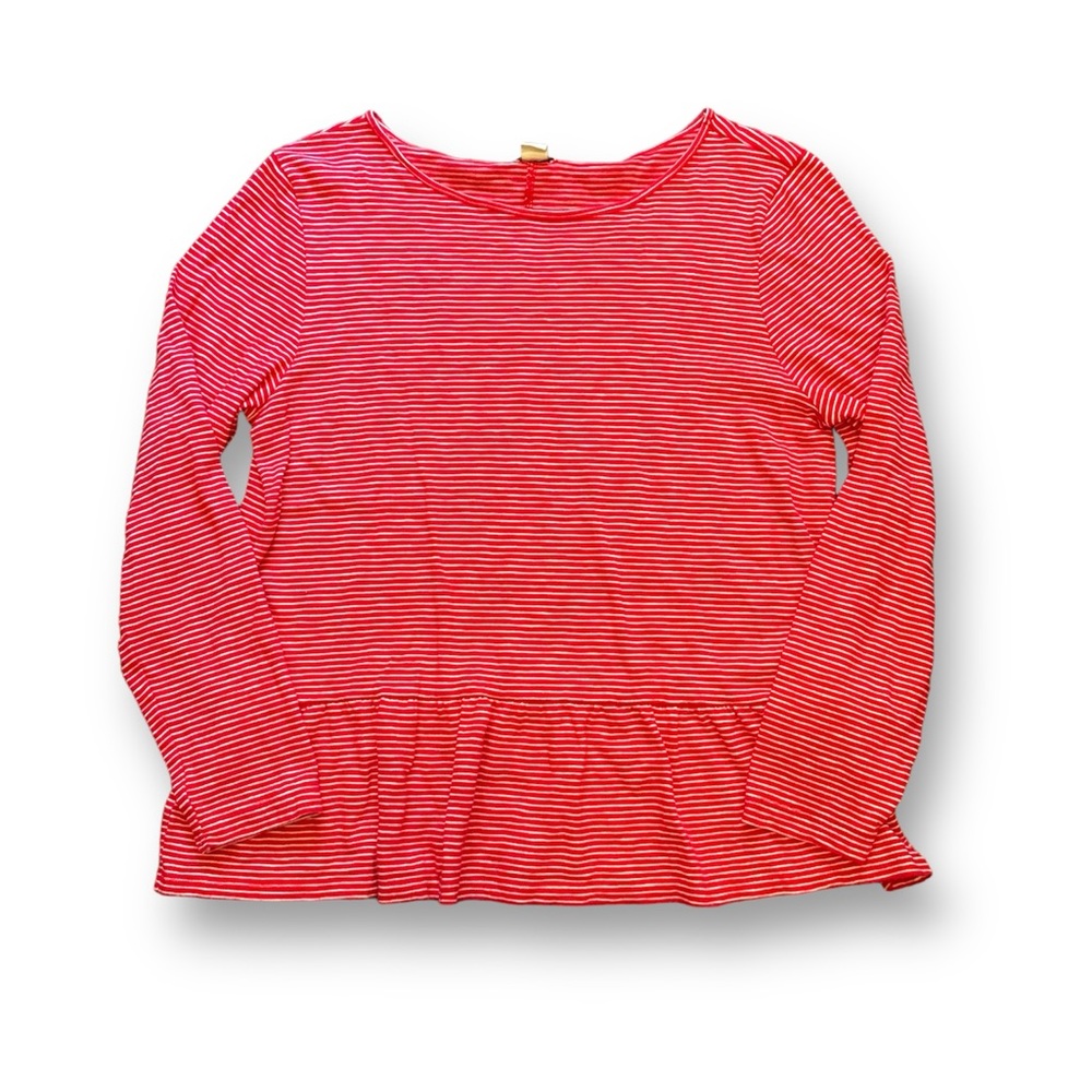 [J. Crew] Striped Babydoll Top